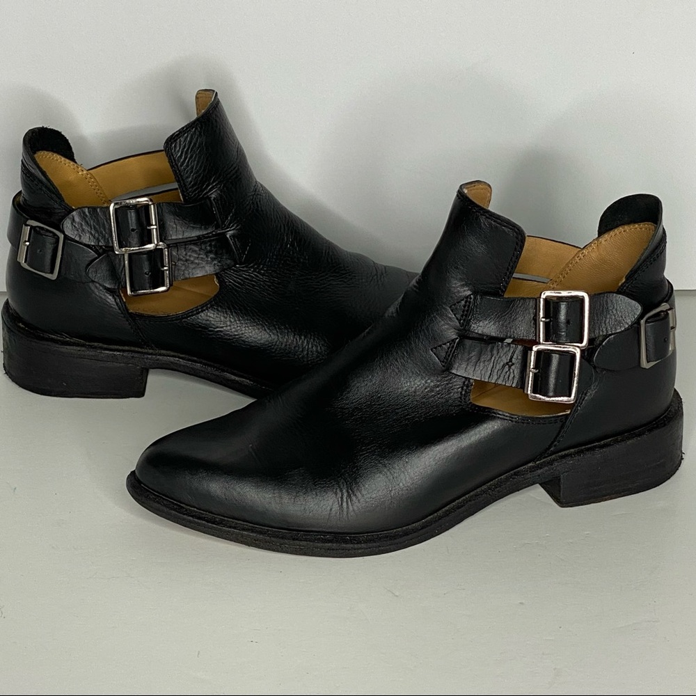 Chocolat Blu Buckled Ankle Book